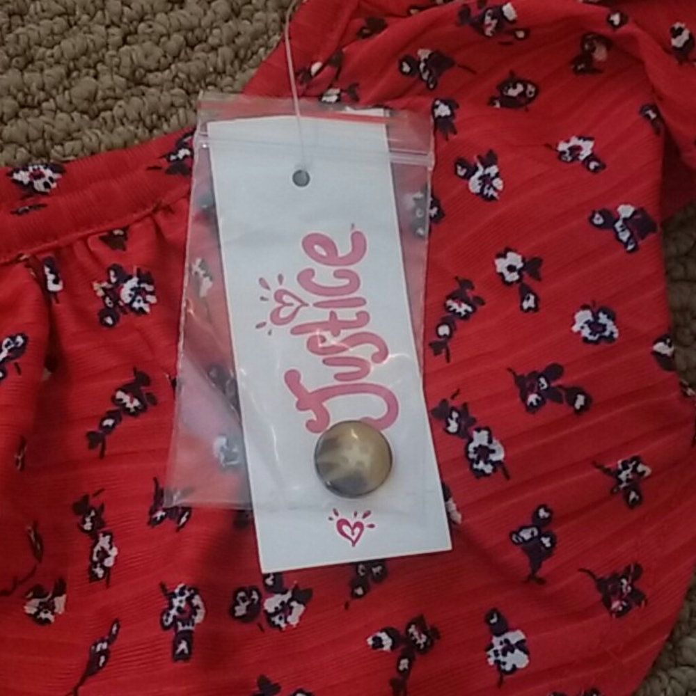 Justice Brand New Button Shirt - Picture 8 of 9